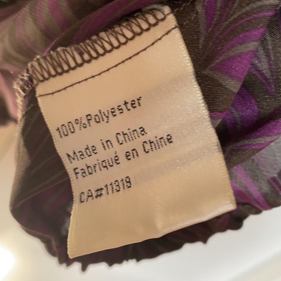 Woman’s Dynamite purple blouse - Picture 6 of 6